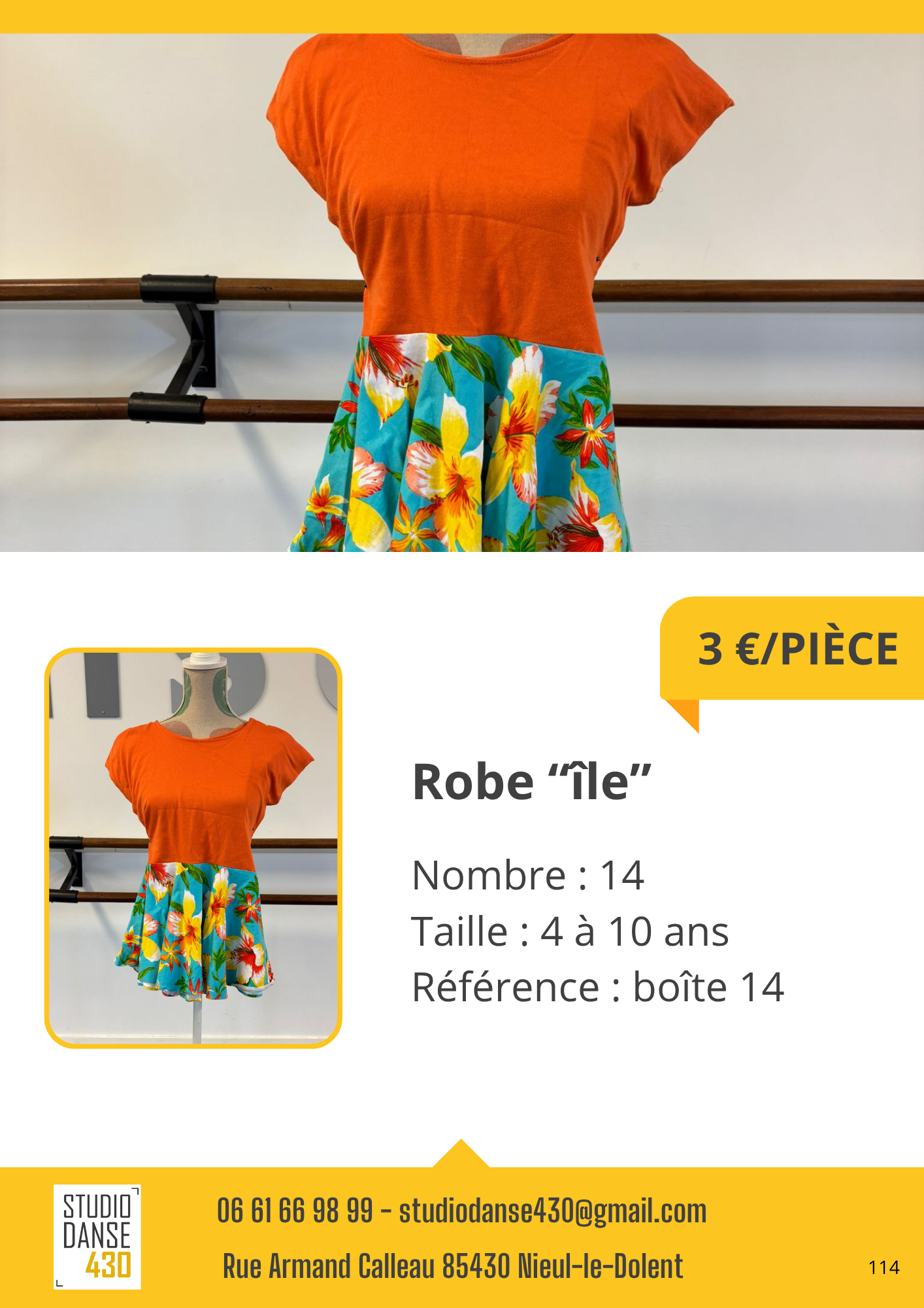 Robe "île"