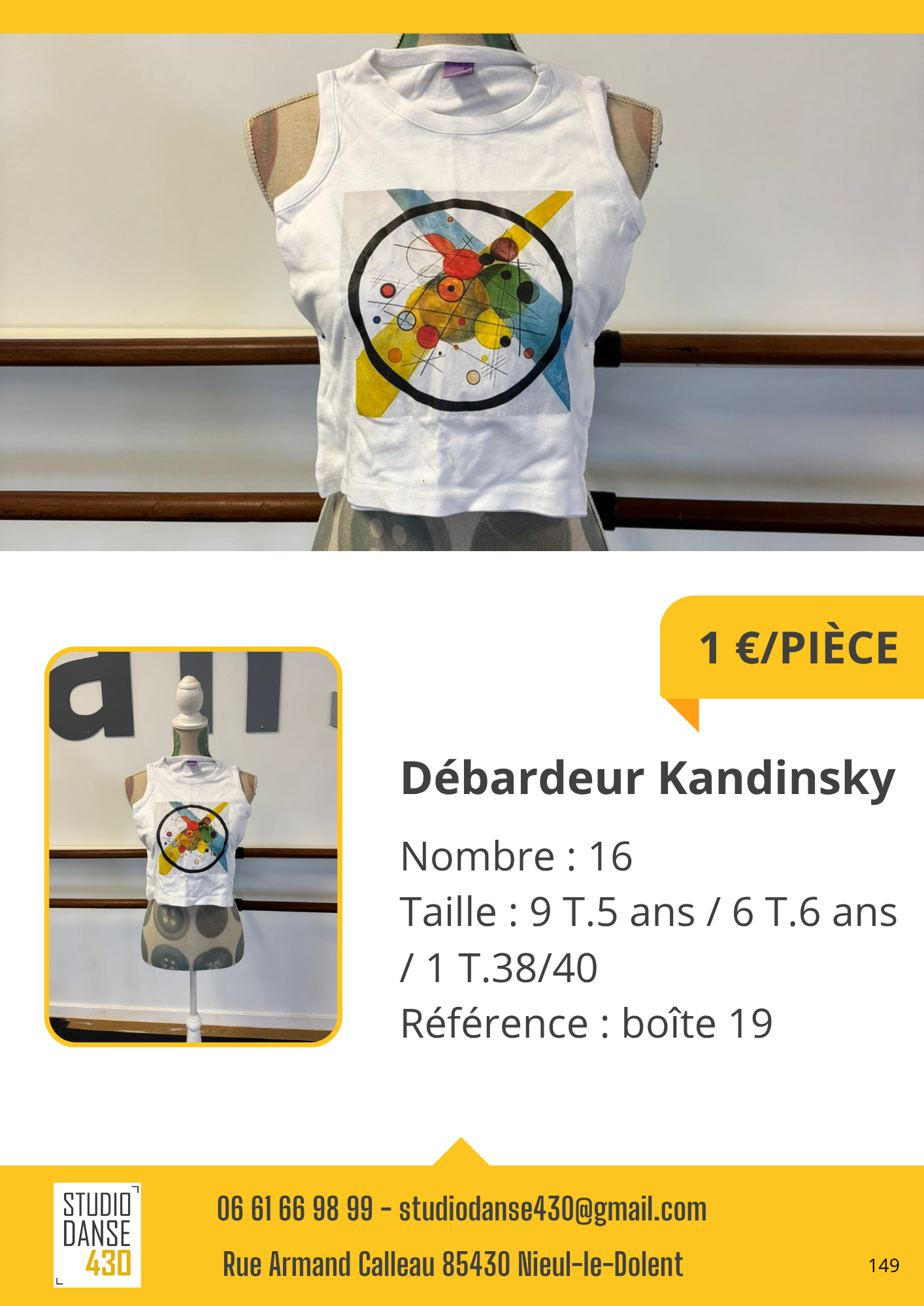 PIÈCE Débardeur Kandinsky