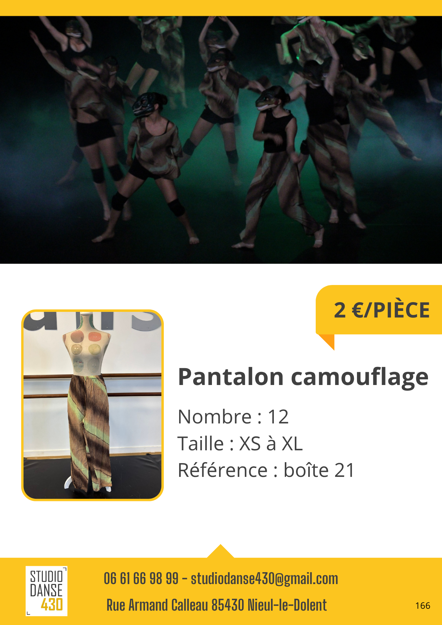 Pantalon camouflage