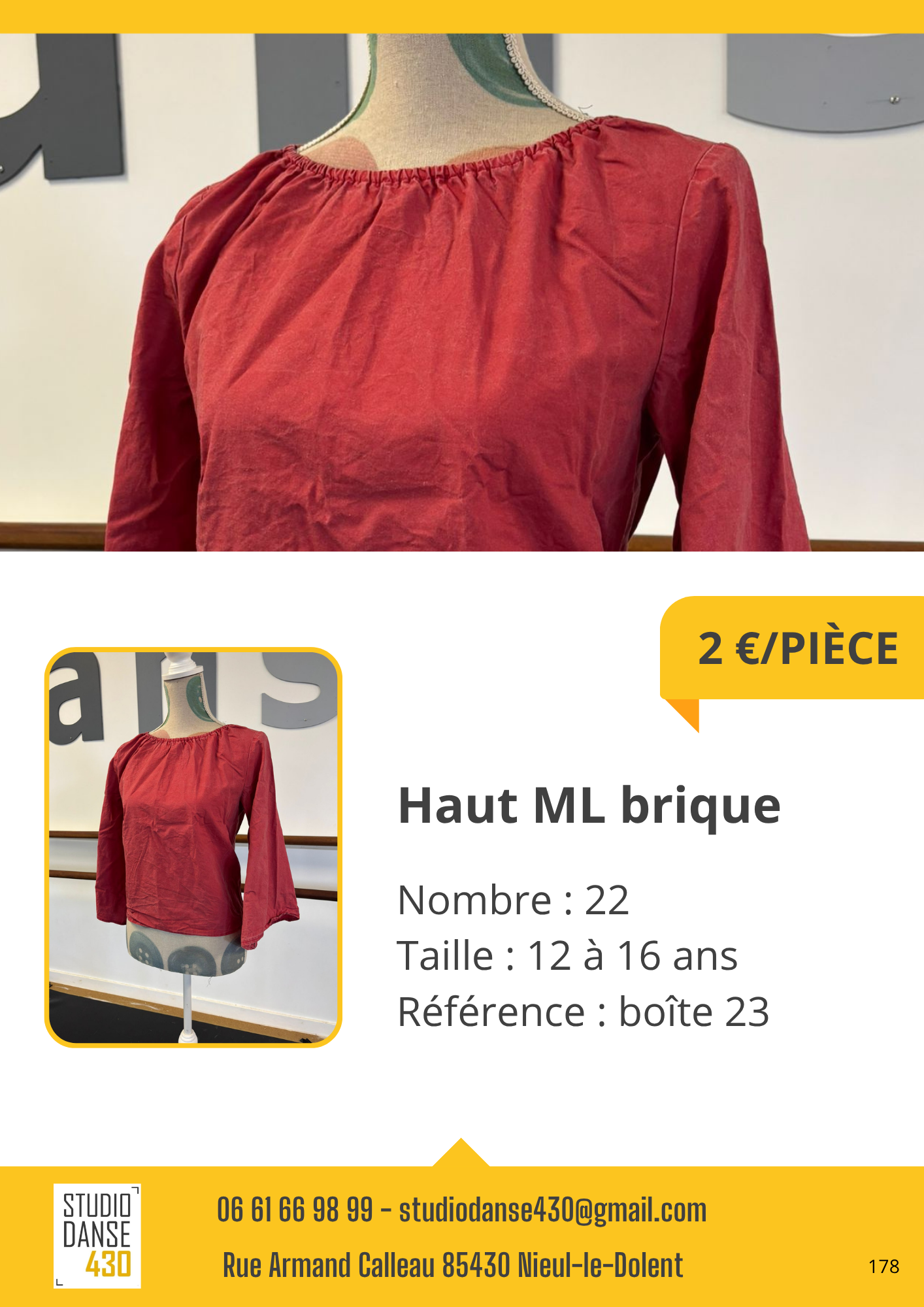 Haut ML brique