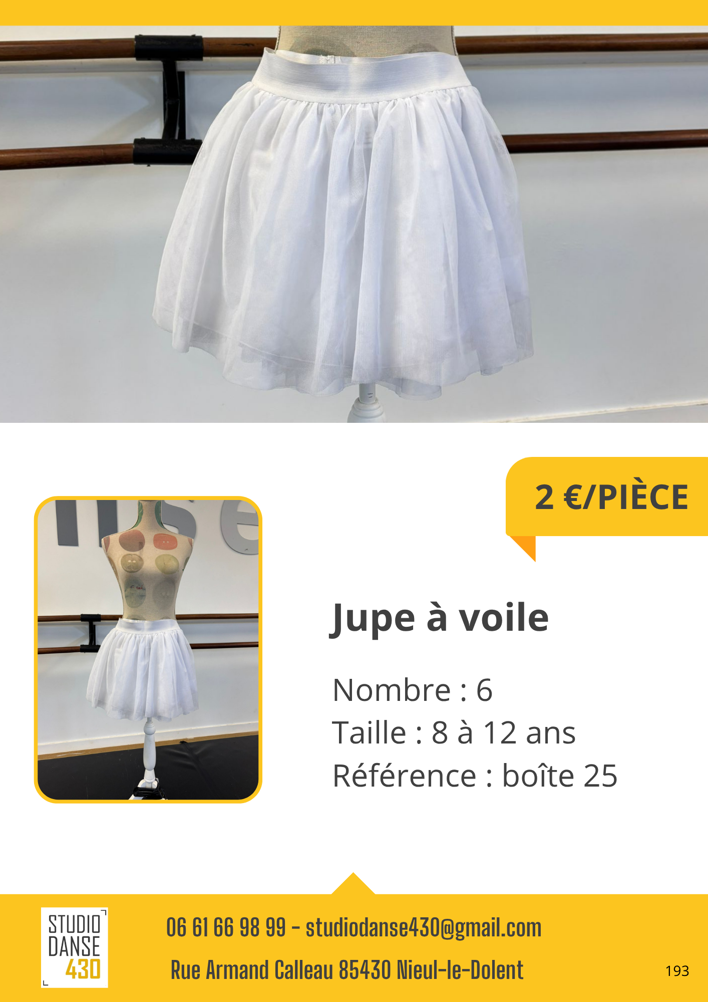 Jupe à voile
