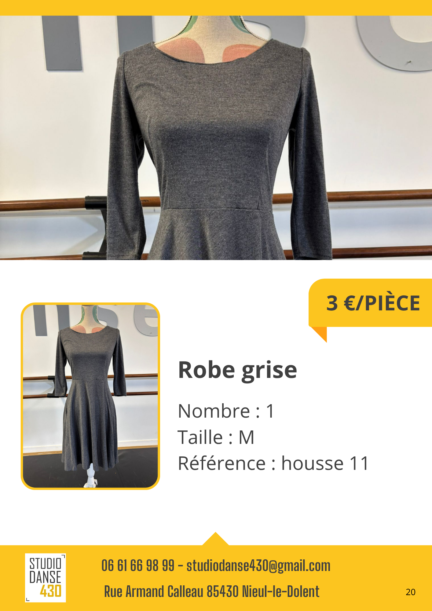 Robe grise