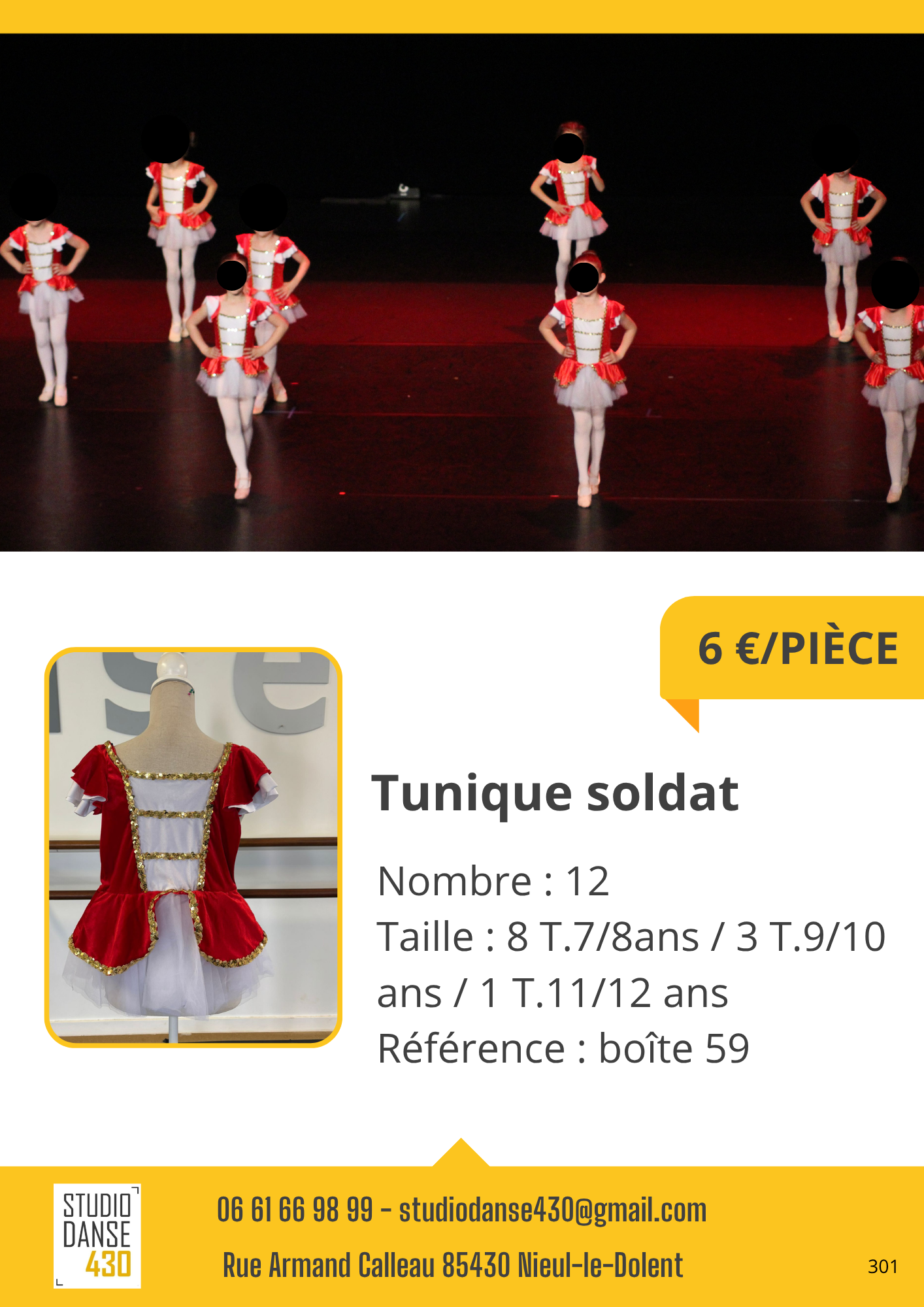 Tunique soldat