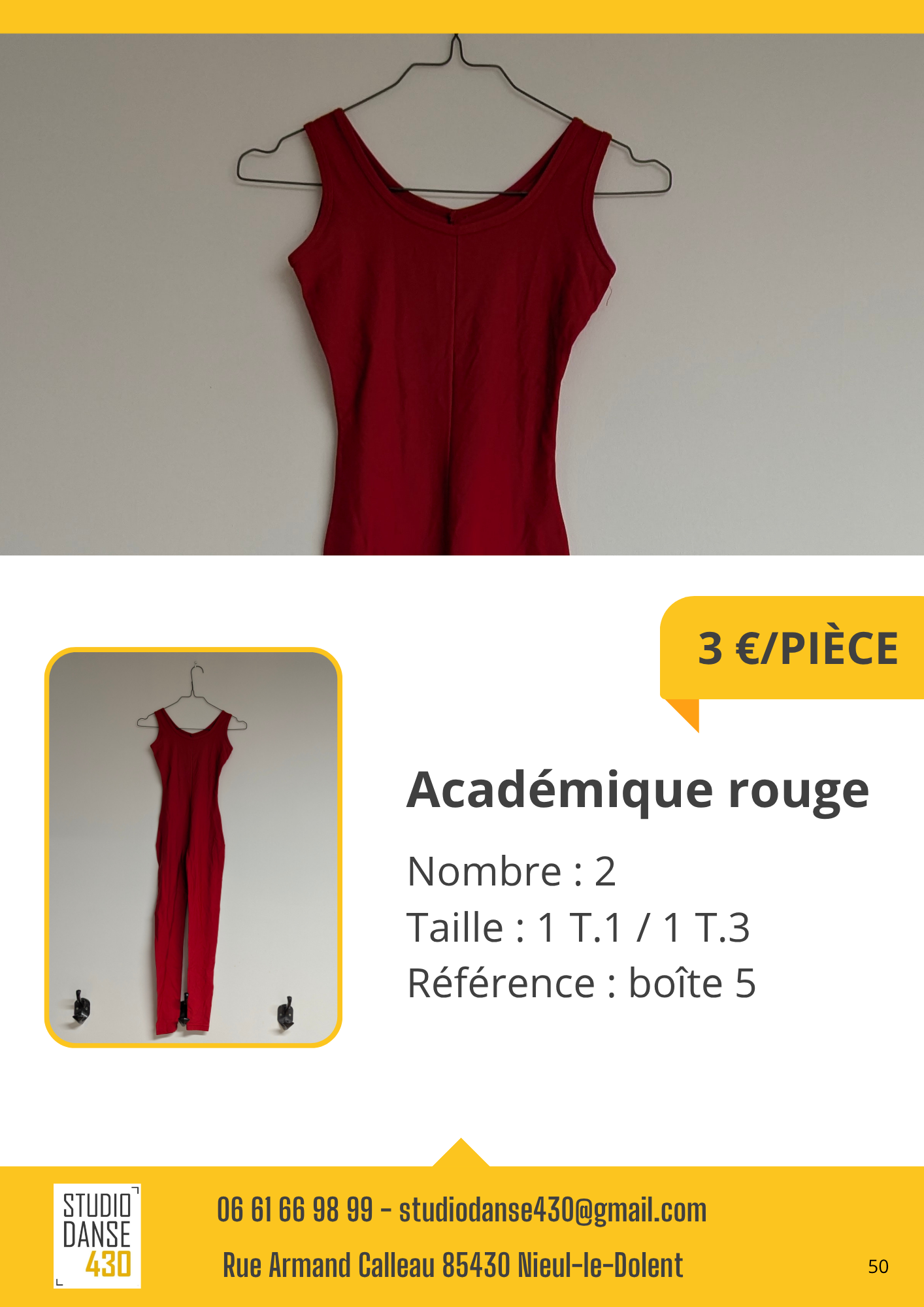 Académique rouge
