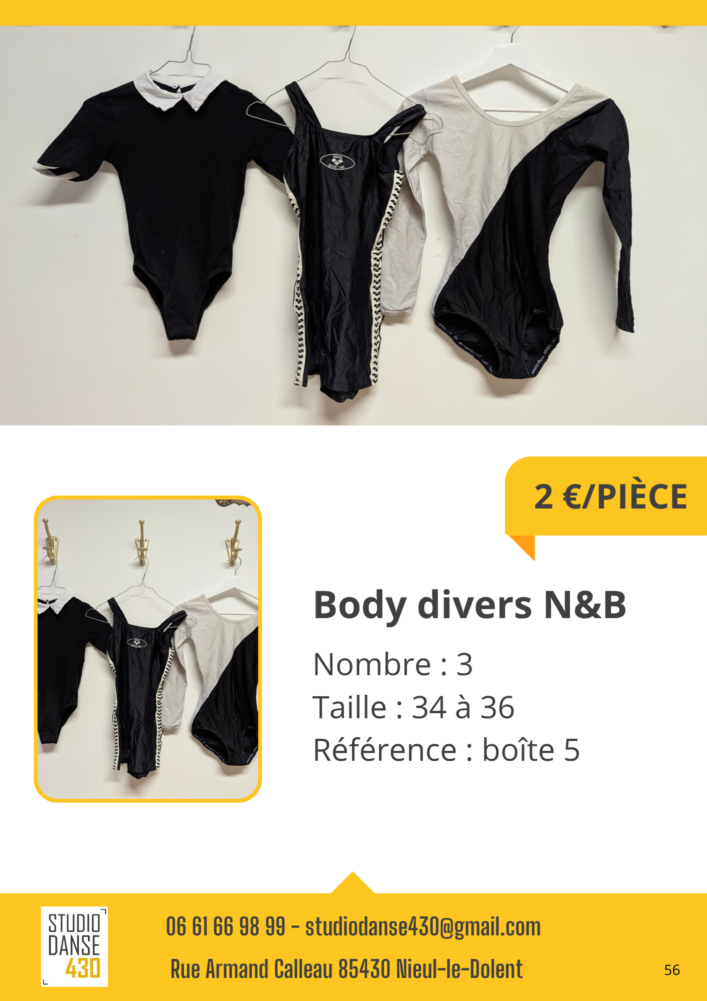 Body divers N&B