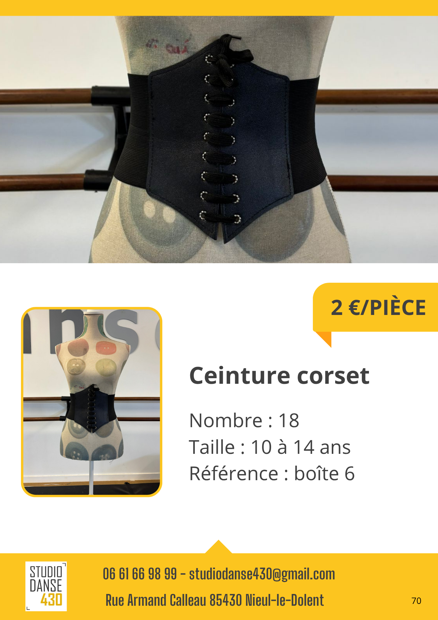 Ceinture corset