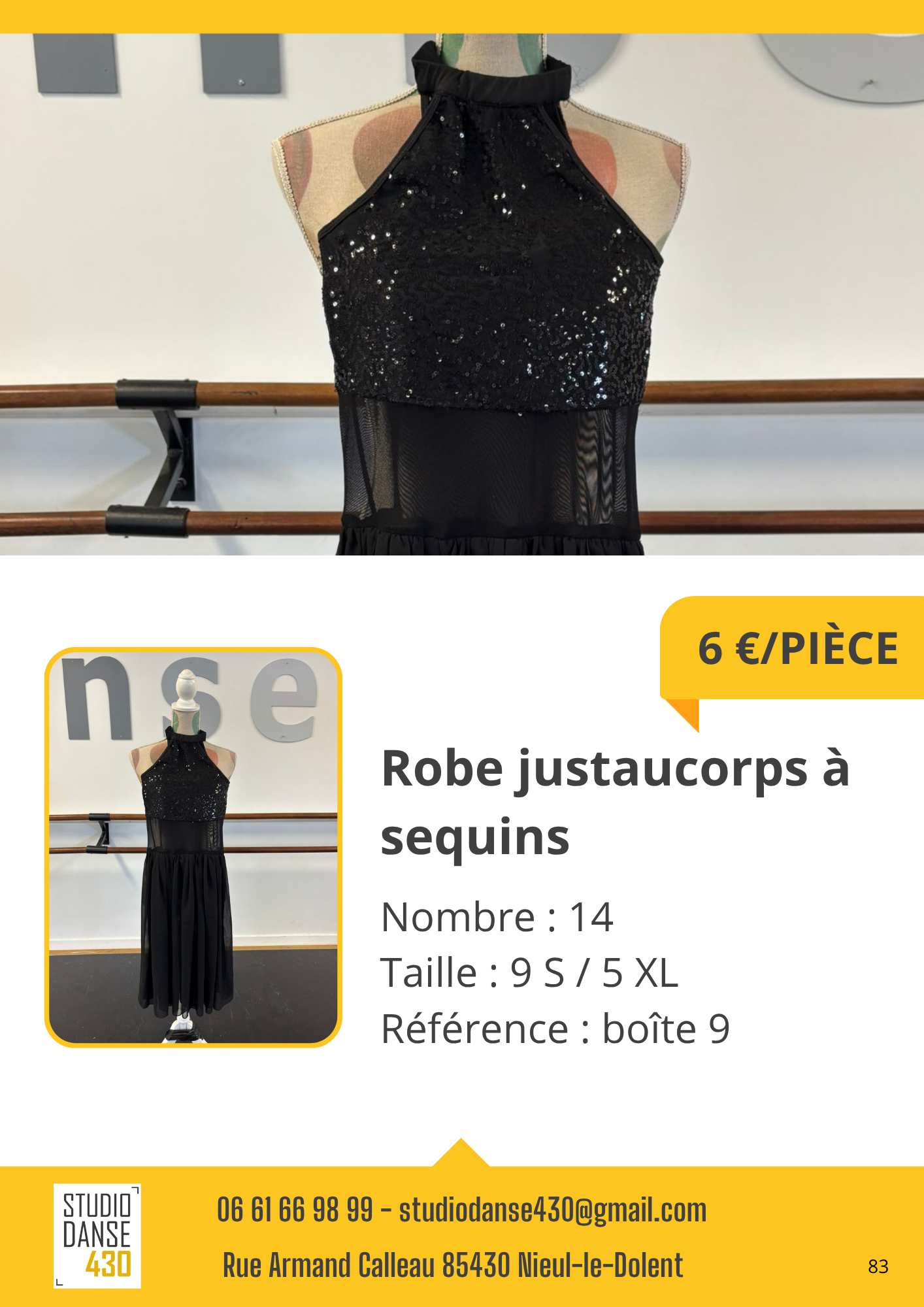 nse Robe justaucorps à sequins