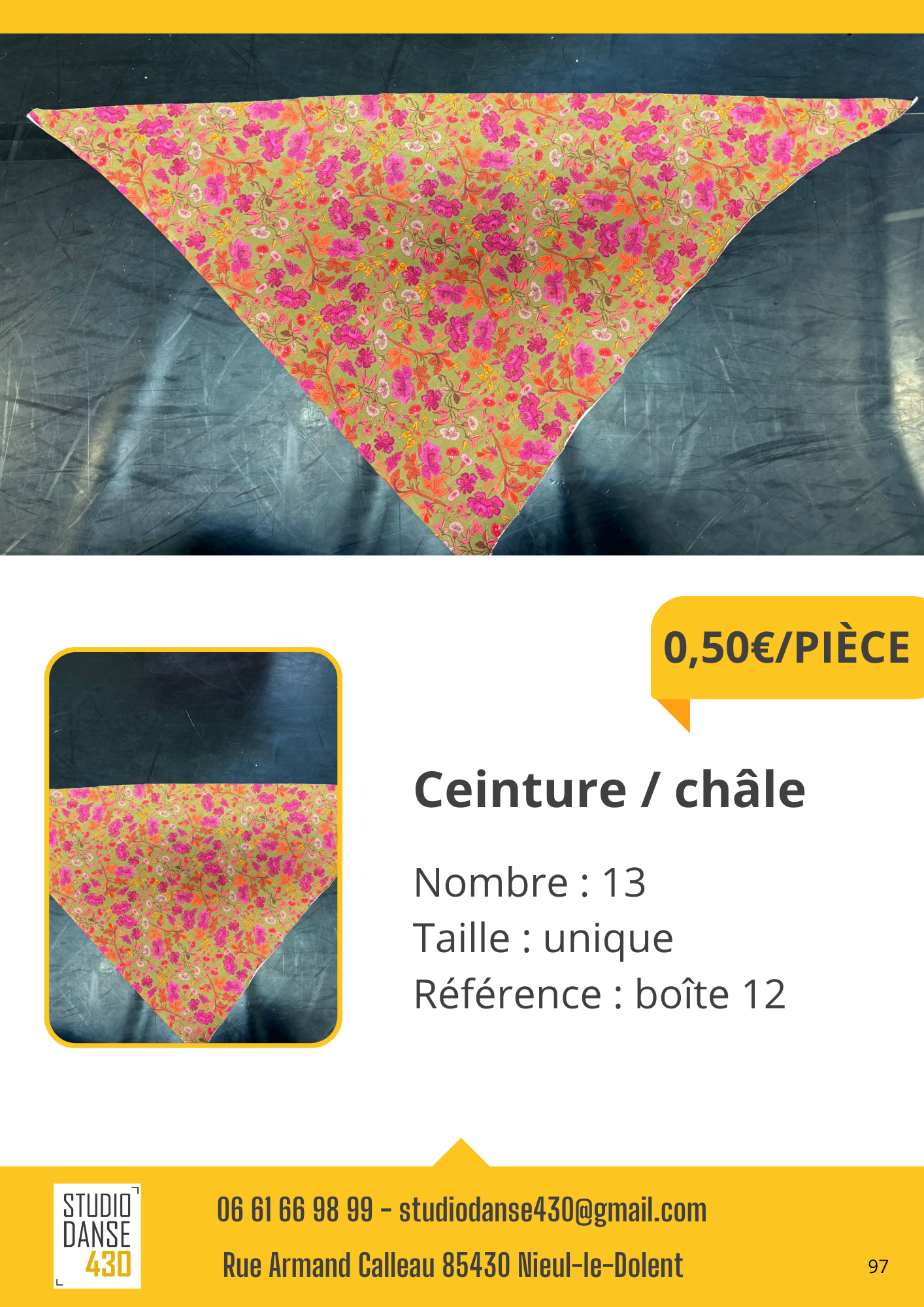 Ceinture / châle
